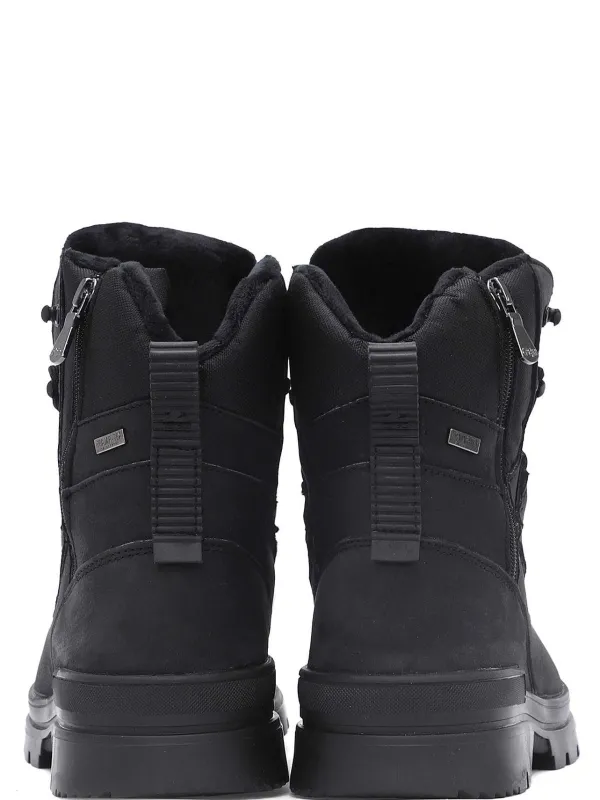 Pajar Casual Boots<Maddox Men'S Casual Boot W/ Ice Grippers Black