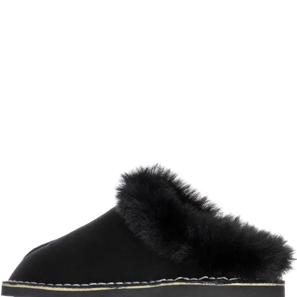 Pajar Slippers<Marela Women'S Suede Slipper Black