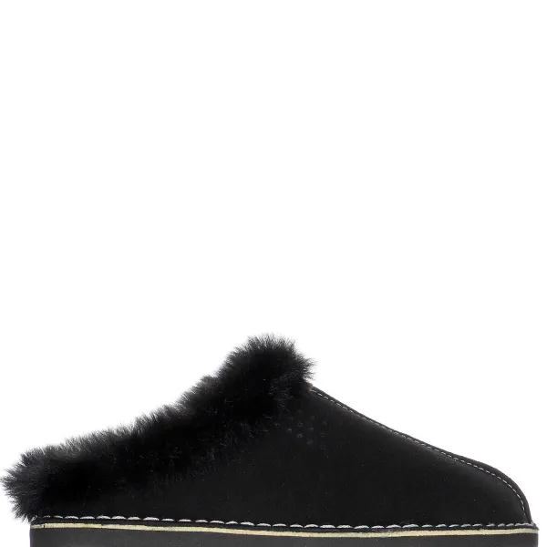 Pajar Slippers<Marela Women'S Suede Slipper Black