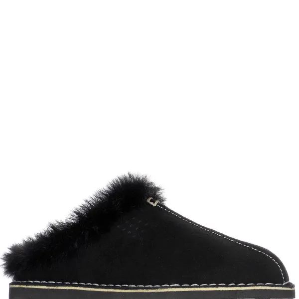 Pajar Slippers<Marela Women'S Suede Slipper Black