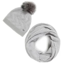 Pajar Fall/Winter<Martha Women'S Hat & Scarf Set Silver