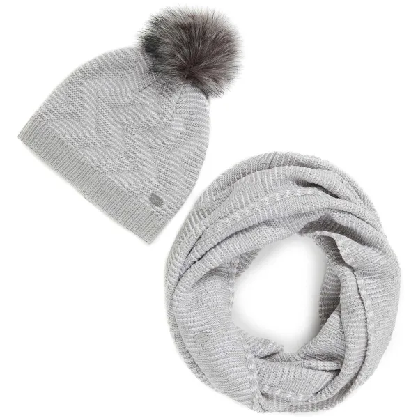 Pajar Scarves<Martha Women'S Hat & Scarf Set Silver