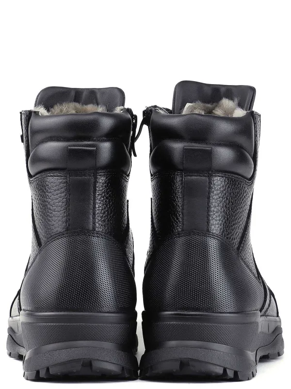 Pajar Heritage Canada Collection<Matis Ig Men'S Heritage Boot W/Ice Grippers Black