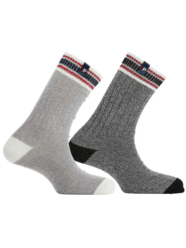 Pajar Ski<Men'S Crew Boot Socks 2-Pack Multi