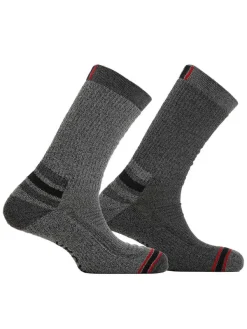 Pajar Socks<Men'S Mid-Crew Socks 2-Pack Black