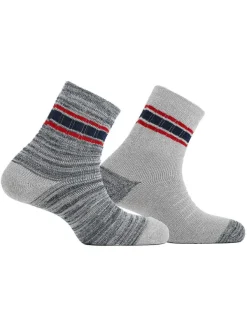 Pajar Fall/Winter<Men'S Mid-Crew Socks 2-Pack Black
