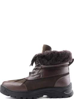 Pajar Heritage Canada Collection<Mike Men'S Heritage Boot W/ Ice Grippers Dark Brown