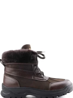 Pajar Heritage Canada Collection<Mike Men'S Heritage Boot W/ Ice Grippers Dark Brown