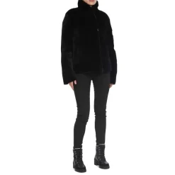 Pajar Premium Shearling<Nathalie Women'S Reversible Shearling Jacket Black/Black