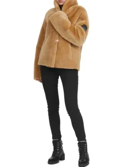 Pajar Premium Shearling<Nathalie Women'S Reversible Shearling Jacket Caramel