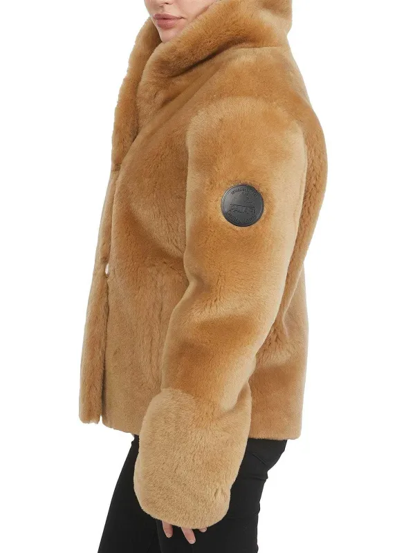 Pajar Premium Shearling<Nathalie Women'S Reversible Shearling Jacket Caramel