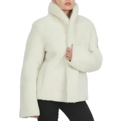 Pajar Bombers<Nathalie Women'S Reversible Shearling Jacket Black/White