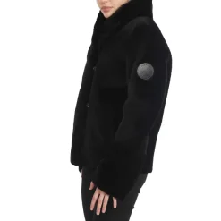 Pajar Bombers<Nathalie Women'S Reversible Shearling Jacket Black/Black