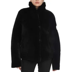 Pajar Bombers<Nathalie Women'S Reversible Shearling Jacket Black/Black