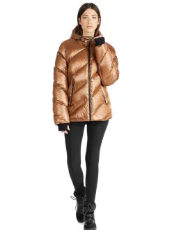 Pajar Puffers<Nelli Women'S Quilted Puffer Copper
