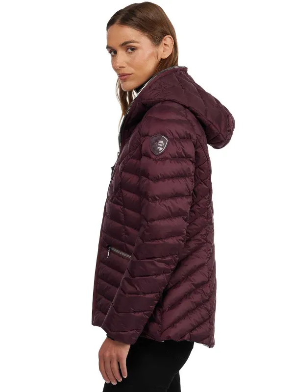 Pajar Lightweight<Nyota Women'S Lightweight Packable Puffer Oxblood