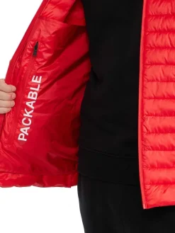 Pajar Fall/Winter<Osprey Men'S Lightweight Packable Jacket Current Red