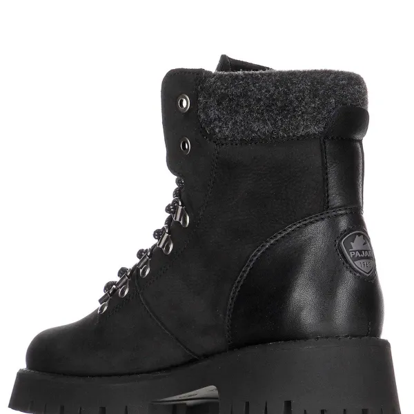 Pajar Winter Boots<Pantera Women'S Lace-Up Boot Black