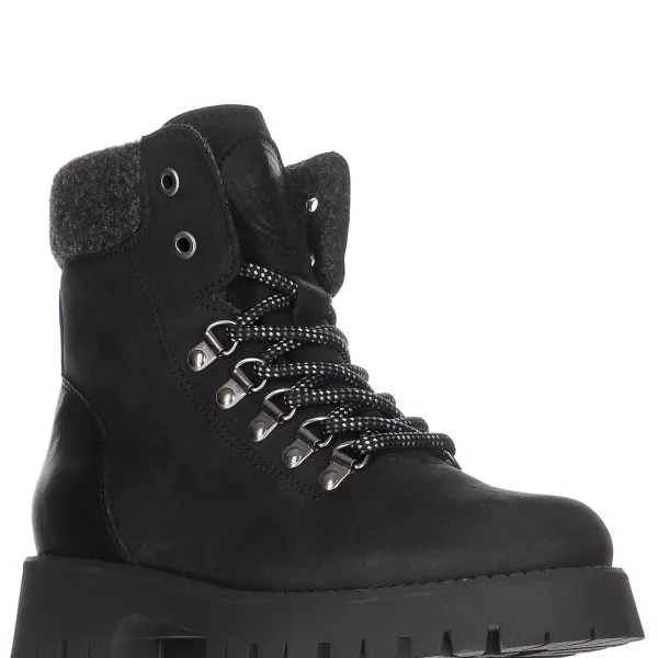 Pajar Winter Boots<Pantera Women'S Lace-Up Boot Black