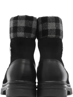 Pajar Ice Gripper<Patch Women'S Heritage Boot W/ Ice Grippers Black/Black