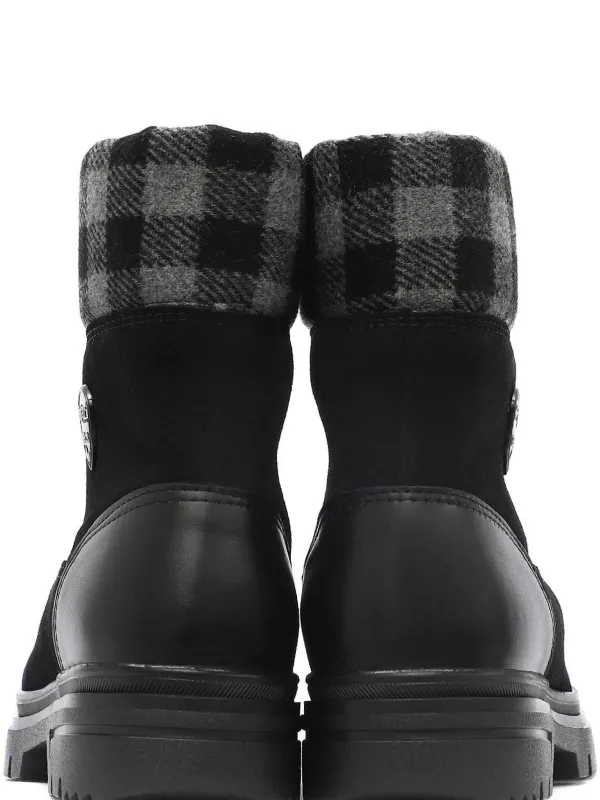 Pajar Ice Gripper<Patch Women'S Heritage Boot W/ Ice Grippers Black/Black