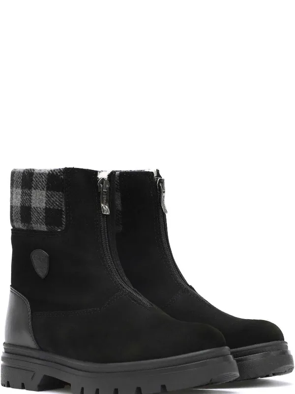 Pajar Casual Boots<Patch Women'S Heritage Boot W/ Ice Grippers Black/Black