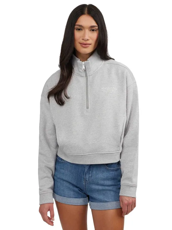 Pajar Tops<Pearson Women'S Essential Fit Half-Zip Silver