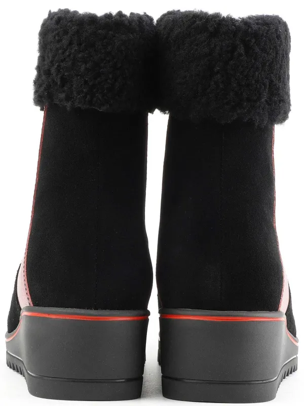 Pajar Casual Boots<Penelope Women'S Heritage Ankle Boot Black/Bordeaux