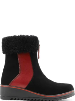 Pajar Casual Boots<Penelope Women'S Heritage Ankle Boot Black/Bordeaux