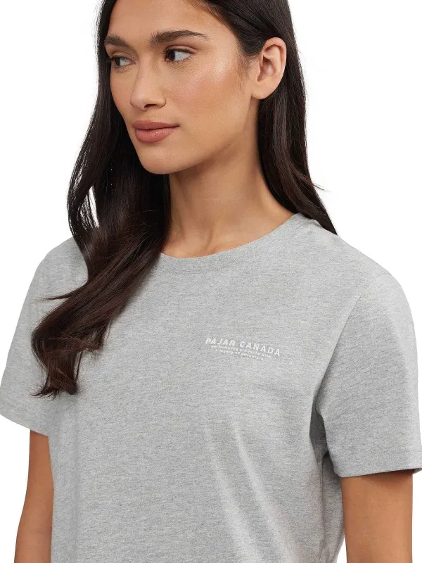 Pajar Tops<Reed Women'S Perfect Fit T-Shirt Silver