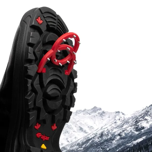Pajar Ice Gripper<Sarge Ig Men'S Boot W/ Ice Grippers Black