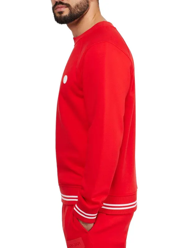 Pajar Tops<Selwyn Men'S Crew Sweatshirt Red