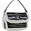 Pajar Bags<Shearling Puffy Shoulder Bag Black Mix