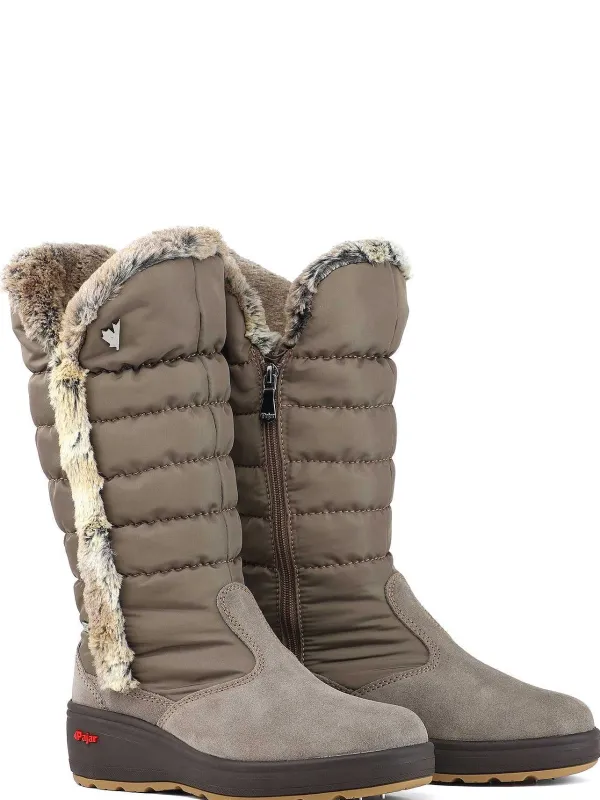 Pajar Ice Gripper<Sira Women'S Boot W/ Ice Grippers Taupe