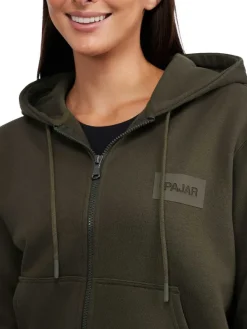 Pajar Fall/Winter<Snowbird Women'S Zip-Up Hoodie Military