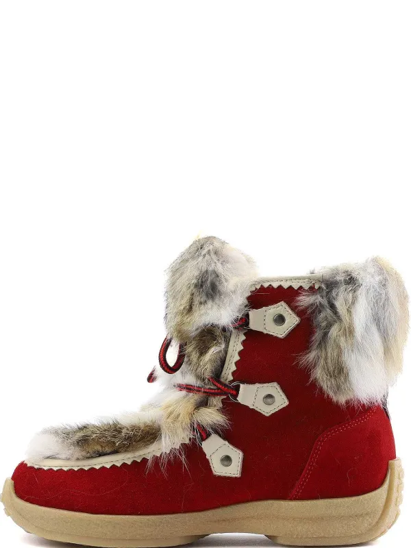 Pajar Heritage Canada Collection<Suzie Women'S Heritage Moccasin Boot Red/Bone/Multi