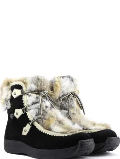 Pajar Winter Boots<Suzie Women'S Heritage Moccasin Boot Black/Bone/Multi