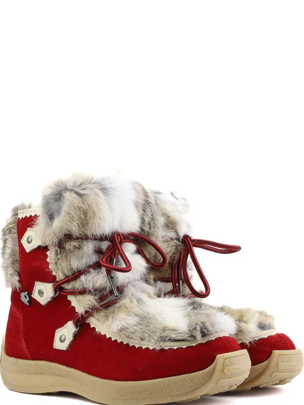 Pajar Winter Boots<Suzie Women'S Heritage Moccasin Boot Red/Bone/Multi
