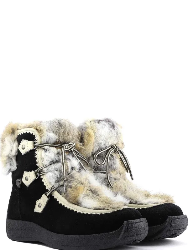 Pajar Heritage Canada Collection<Suzie Women'S Heritage Moccasin Boot Black/Bone/Multi