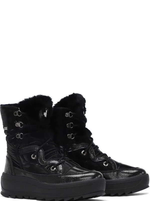 Pajar Fall/Winter<Tacey Low 2.0 Women'S Lace-Up Boot Black Metal