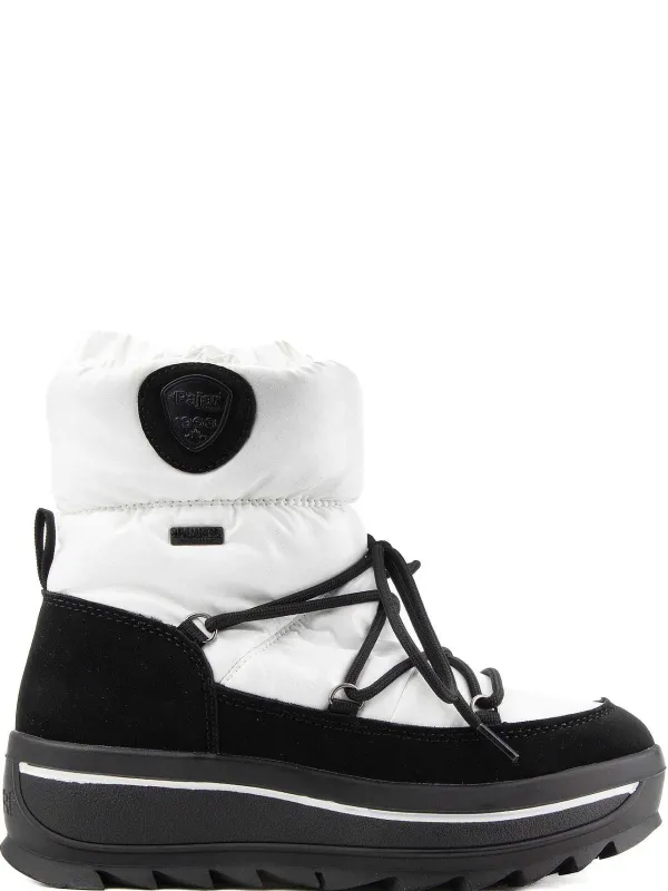 Pajar Fall/Winter<Taya Nylon Women'S Lace-Up Boot White Stellare