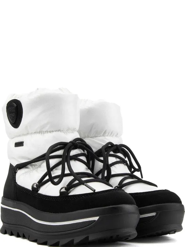 Pajar Fall/Winter<Taya Nylon Women'S Lace-Up Boot White Stellare