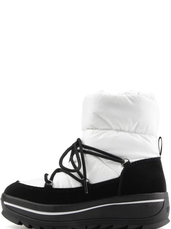 Pajar Fall/Winter<Taya Nylon Women'S Lace-Up Boot White Stellare