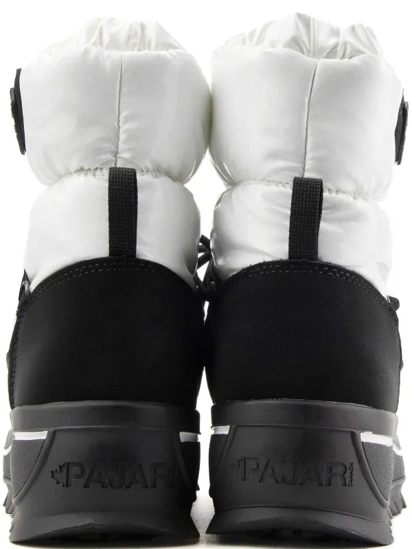 Pajar Fall/Winter<Taya Nylon Women'S Lace-Up Boot White Stellare