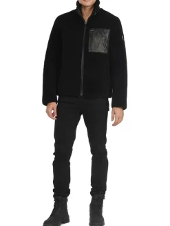 Pajar Bombers<Teddy Men'S Sheepskin Coat Black/Black