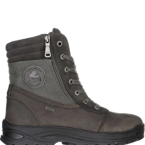 Pajar Winter Boots<Trooper Ig Men'S Boot W/ Ice Grippers Grey