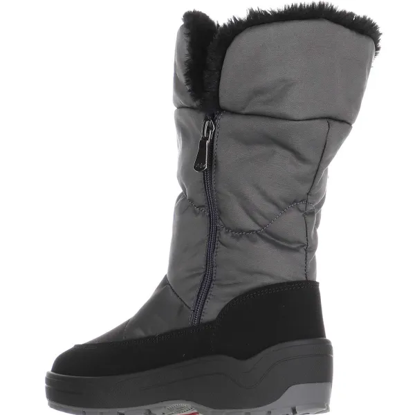 Pajar Ice Gripper<Valentina Women'S Boot W/ Ice Grippers Charcoal Iron