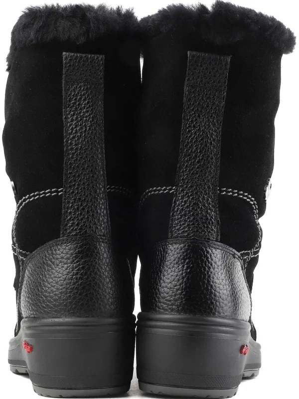 Pajar Winter Boots<Valerie Women'S Heritage Boot W/ Ice Grippers Black