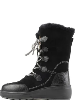 Pajar Winter Boots<Valerie Women'S Heritage Boot W/ Ice Grippers Black