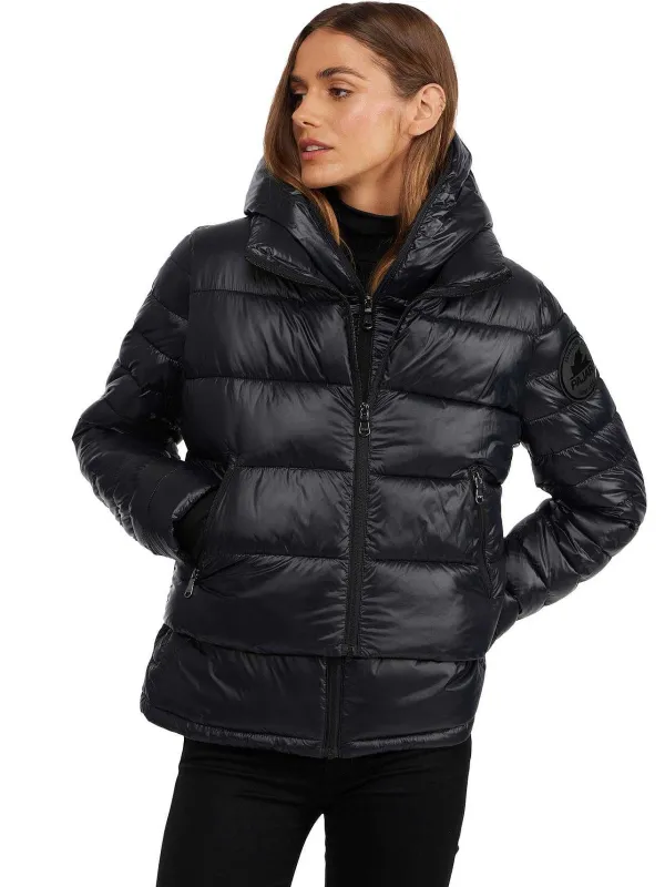 Pajar Vests<Vela Women'S 3-In-1 Lightweight Packable Puffer Black